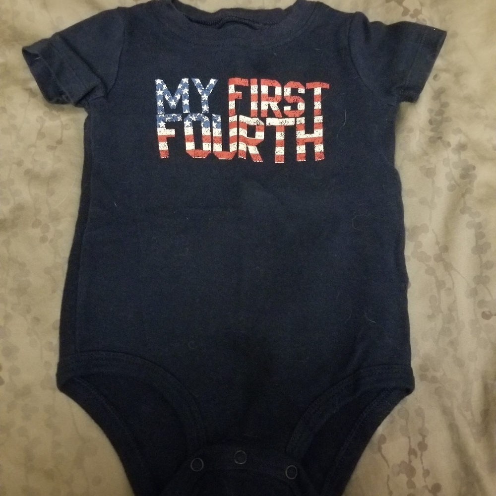 My First Fourth of July Onesie